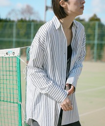 select MOCA | ストライプオーバーシャツ(シャツ/ブラウス)