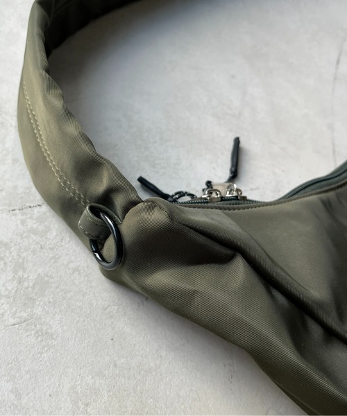 CPCM（シーピーシーエム）の「ダブルポケットビッグショルダー（ショルダーバッグ・メンズ・カーキ/ブラック・FREE）」の10枚目の写真