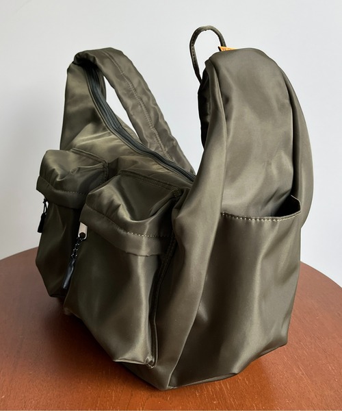 CPCM（シーピーシーエム）の「ダブルポケットビッグショルダー（ショルダーバッグ・メンズ・カーキ/ブラック・FREE）」の18枚目の写真