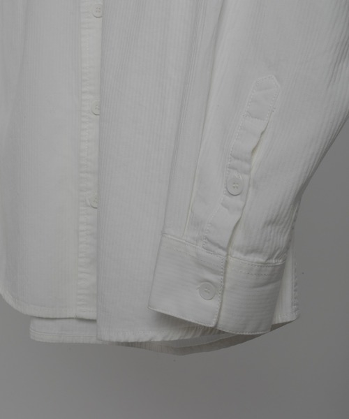 aimoha(アイモハ)の「aimoha men SLIM FIT MARINE FLIP POCKET SHIRT デニムシャツ(シャツ/ブラウス・メンズ・ベージュ/ホワイト/ブラック・MEDIUM/LARGE/X-LARGE/XX-LARGE)」の7枚目の写真