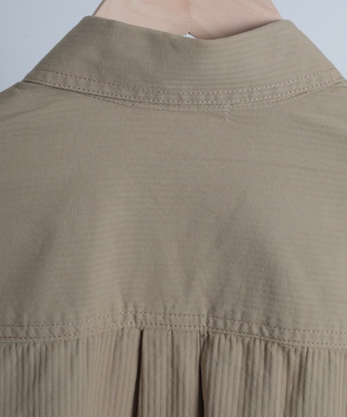 aimoha(アイモハ)の「aimoha men SLIM FIT MARINE FLIP POCKET SHIRT デニムシャツ(シャツ/ブラウス・メンズ・ベージュ/ホワイト/ブラック・MEDIUM/LARGE/X-LARGE/XX-LARGE)」の13枚目の写真