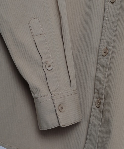 aimoha(アイモハ)の「aimoha men SLIM FIT MARINE FLIP POCKET SHIRT デニムシャツ(シャツ/ブラウス・メンズ・ベージュ/ホワイト/ブラック・MEDIUM/LARGE/X-LARGE/XX-LARGE)」の14枚目の写真