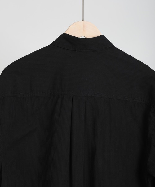 aimoha(アイモハ)の「aimoha men SLIM FIT MARINE FLIP POCKET SHIRT デニムシャツ(シャツ/ブラウス・メンズ・ベージュ/ホワイト/ブラック・MEDIUM/LARGE/X-LARGE/XX-LARGE)」の20枚目の写真