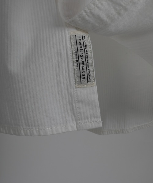 aimoha(アイモハ)の「aimoha men SLIM FIT MARINE FLIP POCKET SHIRT デニムシャツ(シャツ/ブラウス・メンズ・ベージュ/ホワイト/ブラック・MEDIUM/LARGE/X-LARGE/XX-LARGE)」の11枚目の写真