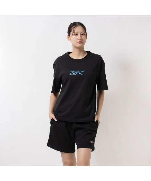 Reebok(リーボック)の「クラシックス ユニホーム ビッグロゴ Tシャツ / CL UNIFORM BL TEE(Tシャツ/カットソー・メンズ・グレー/イエロー/ブラック・LARGE/MEDIUM/SMALL/XX-LARGE/X-LARGE)」の8枚目の写真