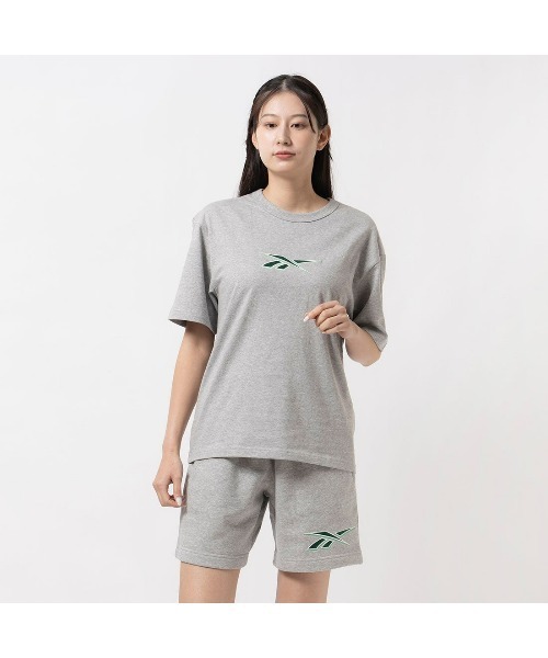 Reebok(リーボック)の「クラシックス ユニホーム ビッグロゴ Tシャツ / CL UNIFORM BL TEE(Tシャツ/カットソー・メンズ・グレー/イエロー/ブラック・LARGE/MEDIUM/SMALL/XX-LARGE/X-LARGE)」の10枚目の写真