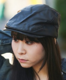 SPINNS | 合皮ハンチング(ハンチング/ベレー帽)