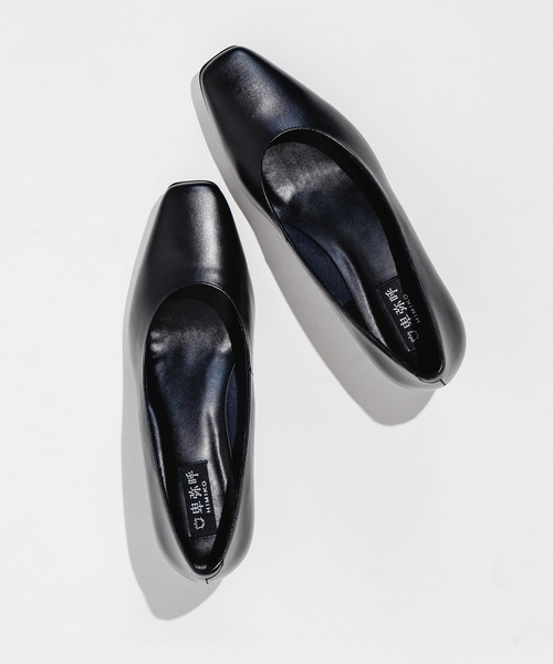 卑弥呼(ヒミコ)の「【Made in Japan】【卑弥呼】【撥水】5cmヒールブラックパンプス/600003(パンプス・レディース・ブラック・23.0cm/23.5cm/24.0cm/24.5cm/25.0cm/25.5cm/26.0cm/26.5cm/22.0cm/22.5cm/21.5cm)」の8枚目の写真