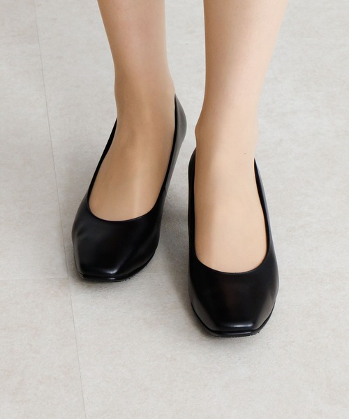 卑弥呼(ヒミコ)の「【Made in Japan】【卑弥呼】【撥水】5cmヒールブラックパンプス/600003(パンプス・レディース・ブラック・23.0cm/23.5cm/24.0cm/24.5cm/25.0cm/25.5cm/26.0cm/26.5cm/22.0cm/22.5cm/21.5cm)」の10枚目の写真
