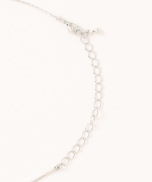 one after another NICE CLAUP（ワンアフターアナザーナイスクラップ）の「リボンネックレス（ネックレス・レディース・ゴールド/シルバー・FREE）」の3枚目の写真