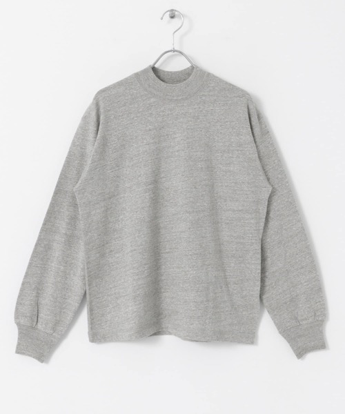 FORK&SPOON（フォークアンドスプーン）の「FORK&SPOON　ラフィー天竺ロングスリーブTシャツ（Tシャツ/カットソー・レディース・グレー系その他/ブラック/オフホワイト・1）」の9枚目の写真