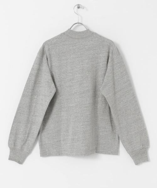 FORK&SPOON（フォークアンドスプーン）の「FORK&SPOON　ラフィー天竺ロングスリーブTシャツ（Tシャツ/カットソー・レディース・グレー系その他/ブラック/オフホワイト・1）」の11枚目の写真