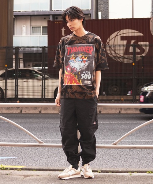 セール】【ムラサキスポーツ限定】THRASHER/スラッシャー 半袖Tee