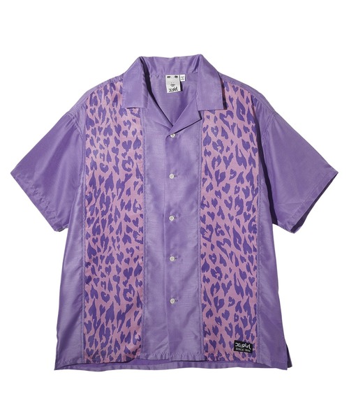 【セール】HEART LEOPARD S/S SHIRT(シャツ/ブラウス)|X-girl(エックスガール)