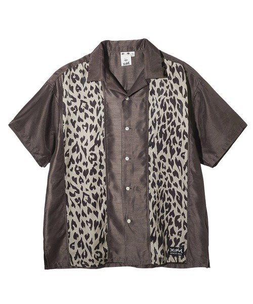 【セール】HEART LEOPARD S/S SHIRT（シャツ/ブラウス）｜X-girl（エックスガール）