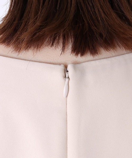 Jines（ジネス）の「【2点セット】レースブラウス＆テーパードパンツ（パンツドレス・レディース・ブラック・38）」の15枚目の写真