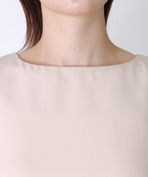 Jines（ジネス）の「【2点セット】レースブラウス＆テーパードパンツ（パンツドレス・レディース・ブラック・38）」の12枚目の写真