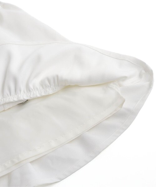 algy（アルジー）の「【セットアップ対応】フレア切替スカート（スカート・キッズ・チェック/インディゴブルー/アイボリー・X-SMALL/SMALL/MEDIUM/XX-SMALL）」の14枚目の写真