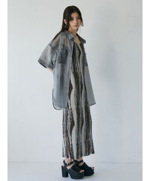 MURUA（ムルーア）の「ストラップウェッジサンダル（サンダル・レディース・アイボリー/ブラック・22.5/24.5/23.5）」の4枚目の写真