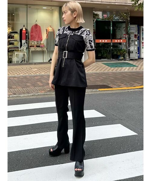 MURUA（ムルーア）の「ストラップウェッジサンダル（サンダル・レディース・アイボリー/ブラック・22.5/24.5/23.5）」の13枚目の写真