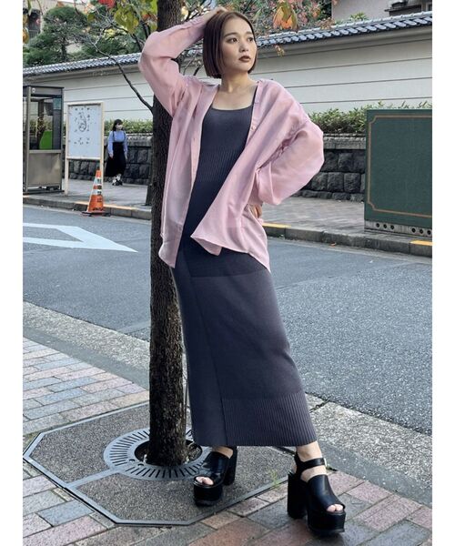 MURUA（ムルーア）の「ストラップウェッジサンダル（サンダル・レディース・アイボリー/ブラック・22.5/24.5/23.5）」の14枚目の写真