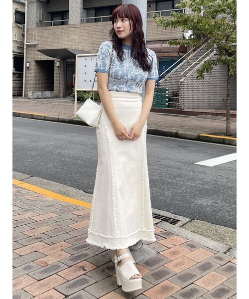 MURUA（ムルーア）の「ストラップウェッジサンダル（サンダル・レディース・アイボリー/ブラック・22.5/24.5/23.5）」の16枚目の写真