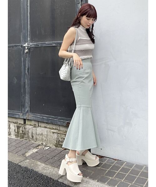 MURUA（ムルーア）の「ストラップウェッジサンダル（サンダル・レディース・アイボリー/ブラック・22.5/24.5/23.5）」の17枚目の写真