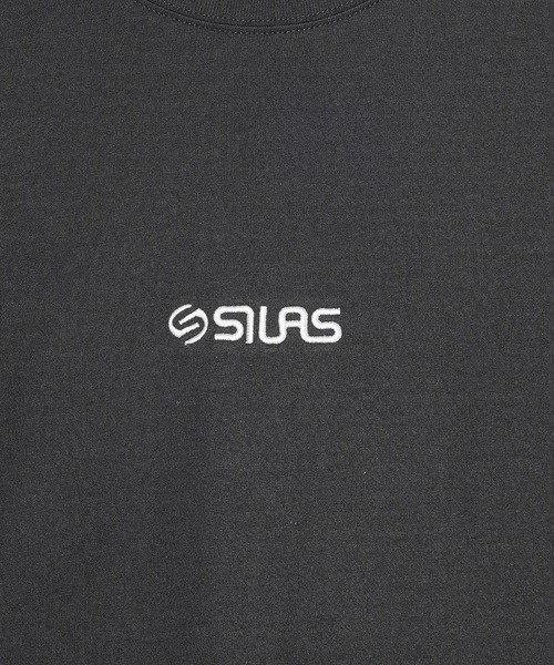SILAS（サイラス）の「BASIC LOGO WIDE S/S TEE（Tシャツ/カットソー・メンズ・ブラック/チャコール/ホワイト/グリーン・M/L/XL）」の15枚目の写真