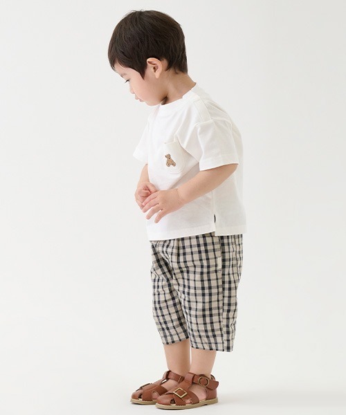 petit main（プティマイン）の「合皮サンダル（サンダル・キッズ・アイボリー/ブラウン・13cm/14cm/15cm/16cm/17cm/18cm）」の19枚目の写真