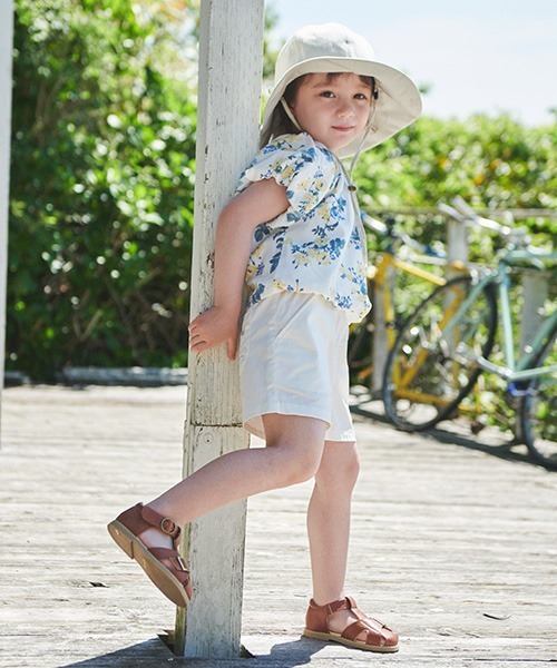 petit main（プティマイン）の「合皮サンダル（サンダル・キッズ・アイボリー/ブラウン・13cm/14cm/15cm/16cm/17cm/18cm）」の17枚目の写真