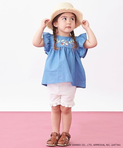 petit main（プティマイン）の「合皮サンダル（サンダル・キッズ・アイボリー/ブラウン・13cm/14cm/15cm/16cm/17cm/18cm）」の13枚目の写真