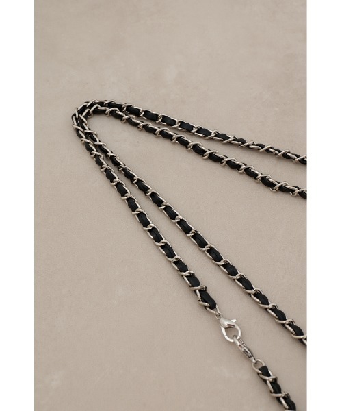 AZUL by moussy(アズールバイマウジー)の「フェイクレザーキルティングバッグ(ショルダーバッグ・レディース・グレイッシュベージュ/ライトブルー/ブラック・FREE)」の12枚目の写真