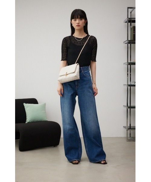 AZUL by moussy(アズールバイマウジー)の「フェイクレザーキルティングバッグ(ショルダーバッグ・レディース・グレイッシュベージュ/ライトブルー/ブラック・FREE)」の15枚目の写真