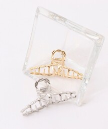 NOLLEY’S | メタルクロスクロウクリップ(バレッタ/ヘアクリップ)