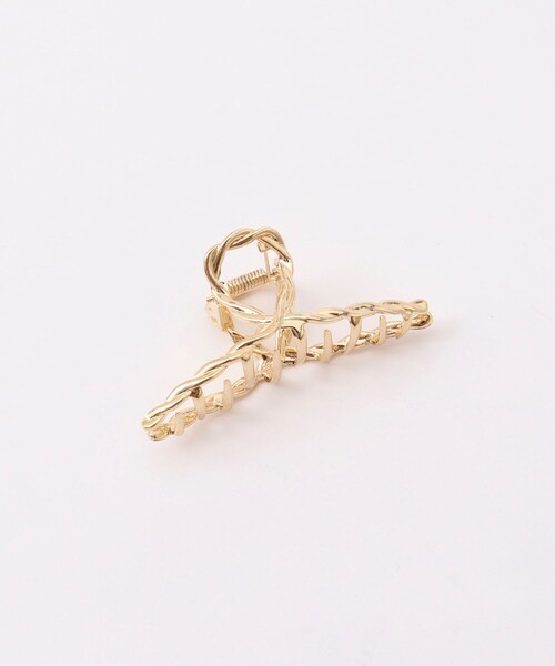 NOLLEY’S（ノーリーズ）の「メタルクロスクロウクリップ（バレッタ/ヘアクリップ・レディース・シルバー/ゴールド・FREE）」の10枚目の写真