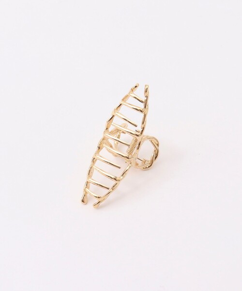 NOLLEY’S（ノーリーズ）の「メタルクロスクロウクリップ（バレッタ/ヘアクリップ・レディース・シルバー/ゴールド・FREE）」の9枚目の写真