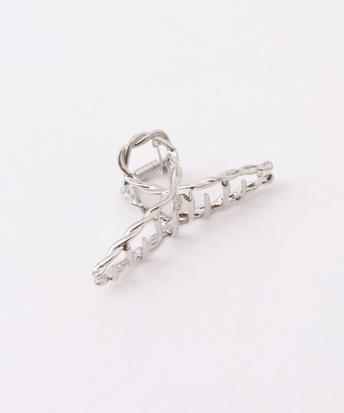 NOLLEY’S（ノーリーズ）の「メタルクロスクロウクリップ（バレッタ/ヘアクリップ・レディース・シルバー/ゴールド・FREE）」の5枚目の写真