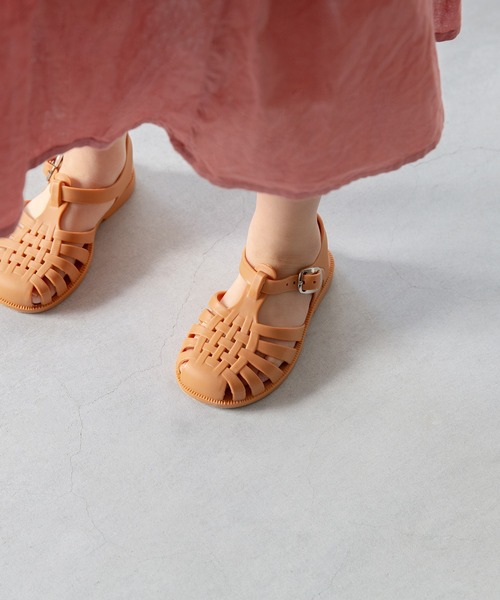 welleg（ウェレッグ）の「キッズ PVC グルカサンダル（サンダル・キッズ・キャメル/ブラック/ブルー/ピンク/ライトグリーン・34/33/26/25/24/23/22/32/31/30/29/28/27）」の6枚目の写真