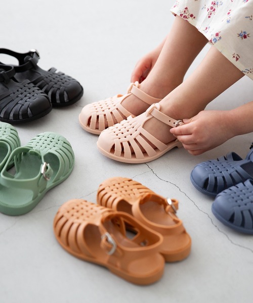 welleg（ウェレッグ）の「キッズ PVC グルカサンダル（サンダル・キッズ・キャメル/ブラック/ブルー/ピンク/ライトグリーン・34/33/26/25/24/23/22/32/31/30/29/28/27）」の9枚目の写真