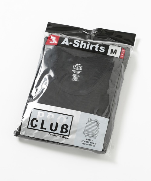 PRO CLUB （プロクラブ）の「【PRO CLUB】プレミアムタンクトップ　3枚セット MURS（タンクトップ・メンズ・ブラック/ホワイト・XL/M/S/L）」の9枚目の写真