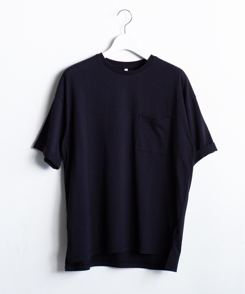 Magine（マージン）の「【SELECT】IR:16/-天竺ポケットTEE（Tシャツ/カットソー・メンズ・ベージュ/ブラック/グレー/ホワイト・L/M/XL）」の18枚目の写真