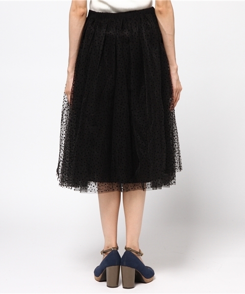 ROSE BUD(ローズバッド)の「(P.P)R2252-201KK SKIRT(スカート・レディース・ブラック・ONE SIZE)」の8枚目の写真