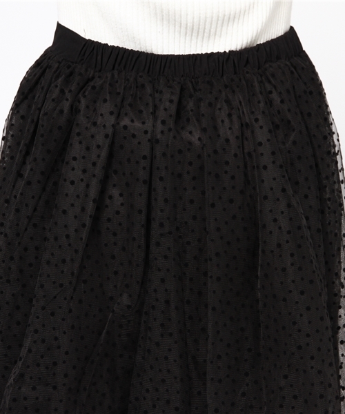 ROSE BUD(ローズバッド)の「(P.P)R2252-201KK SKIRT(スカート・レディース・ブラック・ONE SIZE)」の6枚目の写真