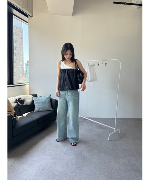 HANNE(アン)の「フレアベアトップス(その他トップス・レディース・ホワイト/ブラック・FREE)」の21枚目の写真