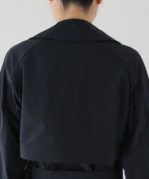 IENA(イエナ)の「【WOOLRICH/ウールリッチ】SUMMER TRENCH トレンチコート(トレンチコート・レディース・ベージュ/ネイビー/ホワイト系その他/カーキ・38/36/34)」の8枚目の写真