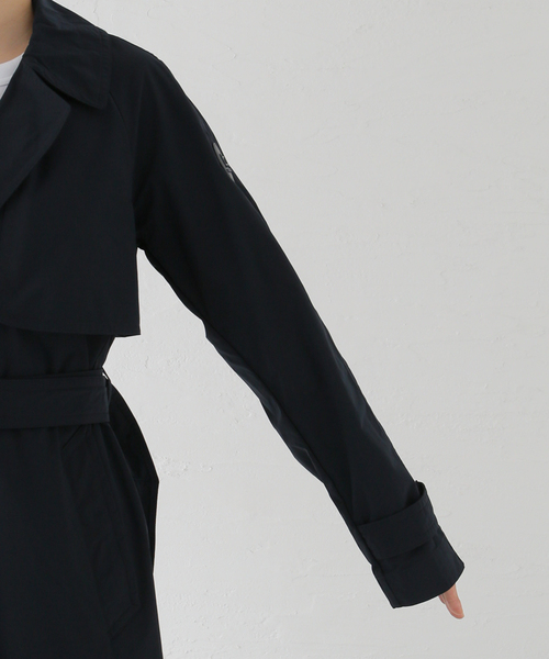 IENA(イエナ)の「【WOOLRICH/ウールリッチ】SUMMER TRENCH トレンチコート(トレンチコート・レディース・ベージュ/ネイビー/ホワイト系その他/カーキ・38/36/34)」の10枚目の写真