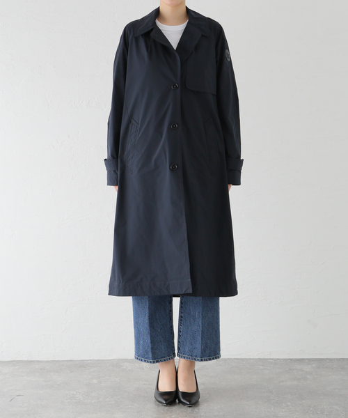 IENA(イエナ)の「【WOOLRICH/ウールリッチ】SUMMER TRENCH トレンチコート(トレンチコート・レディース・ベージュ/ネイビー/ホワイト系その他/カーキ・38/36/34)」の20枚目の写真
