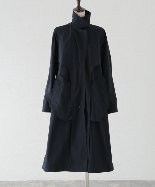 IENA(イエナ)の「【WOOLRICH/ウールリッチ】SUMMER TRENCH トレンチコート(トレンチコート・レディース・ベージュ/ネイビー/ホワイト系その他/カーキ・38/36/34)」の21枚目の写真