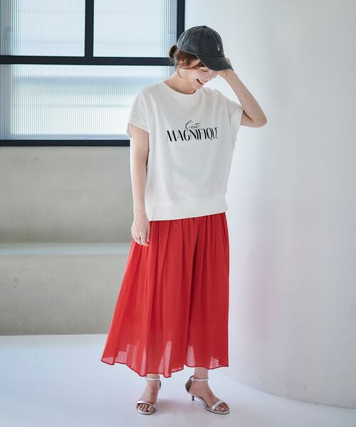 le.coeur blanc（ルクールブラン）の「ピグメント加工モチーフCAP（キャップ・レディース・ブラック/ベージュ・FREE）」の17枚目の写真