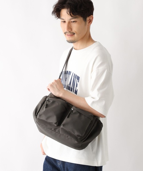 GLOBAL WORK(グローバルワーク)の「撥水ライト7ポケットショルダー/126873(ショルダーバッグ・メンズ・ブラック/グレー/カーキ/ライトグレー・FREE)」の11枚目の写真